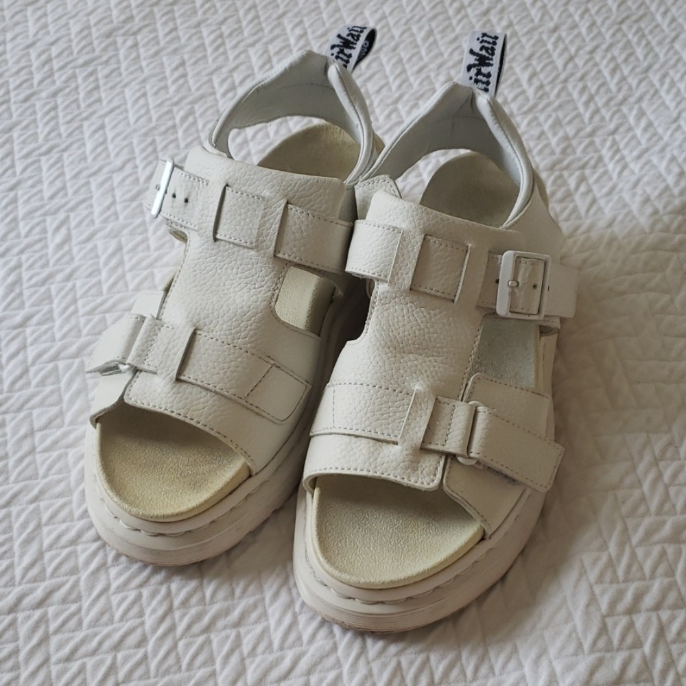 Dr. Martens Kamilah White US Size 8